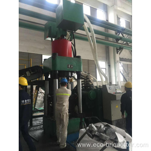 Hydraulic Metal Chips Briquette Press Making Machine